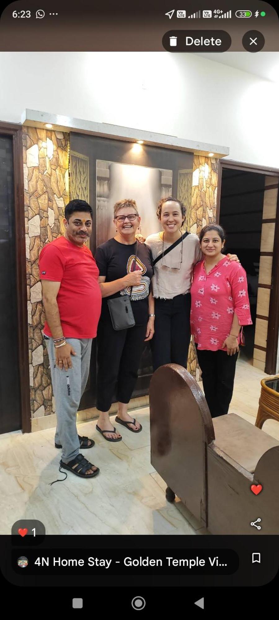 4N Homestay- Golden Temple View Amritsar Eksteriør billede